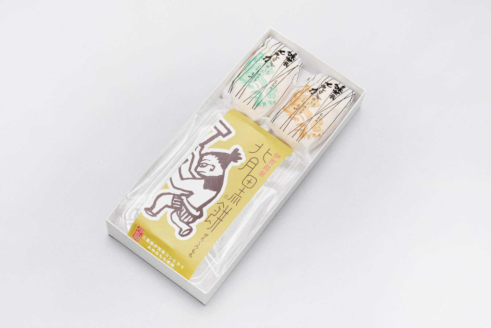 伊賀銘菓セットA 背黒餅+猿蓑もなか【冷蔵】 | IGAMONO